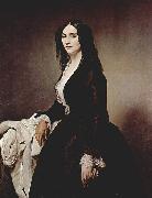Francesco Hayez Portrat der Matilde Juva-Branca painting